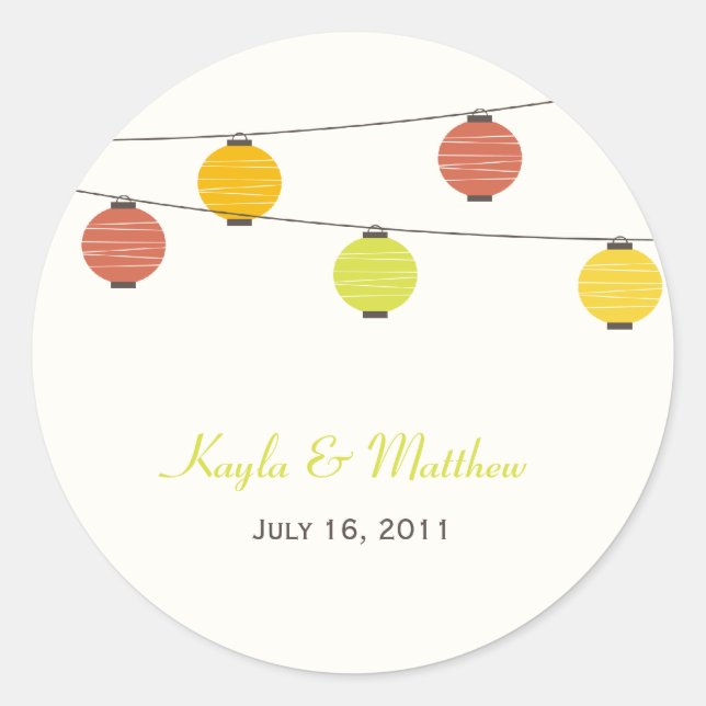 Chanter les lanternes Favoriser les autocollants o (Devant)