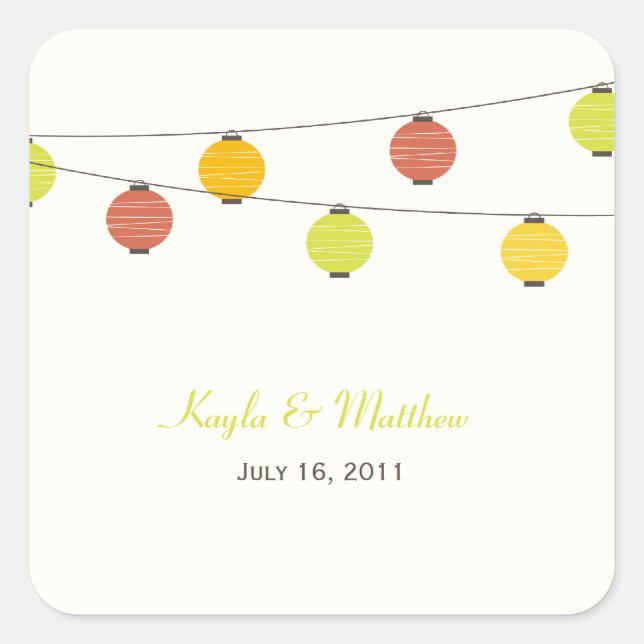 Chanter les lanternes Favoriser les autocollants o (Devant)