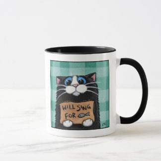 Chantera pour des poissons - tasse lunatique de