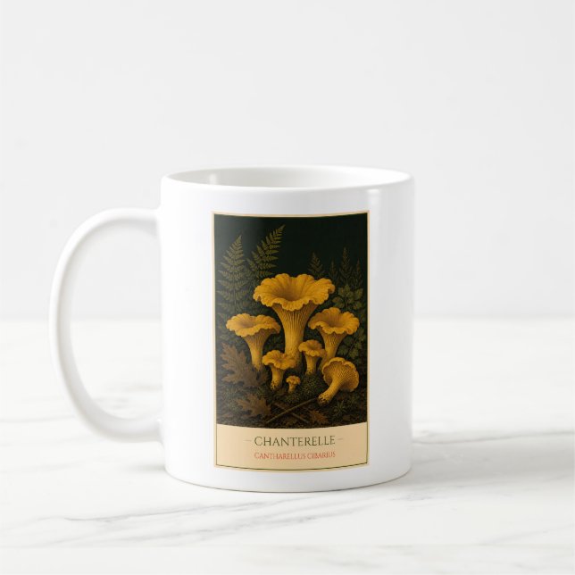 Chanterelle – Vintage Botanical Mug (Gauche)