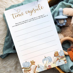 Chantier du livre d'automne Baby shower Jeu, Time