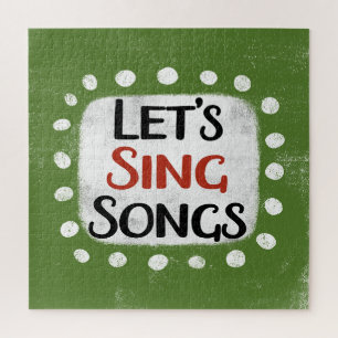 Chantons des chansons Jigsaw Puzzle