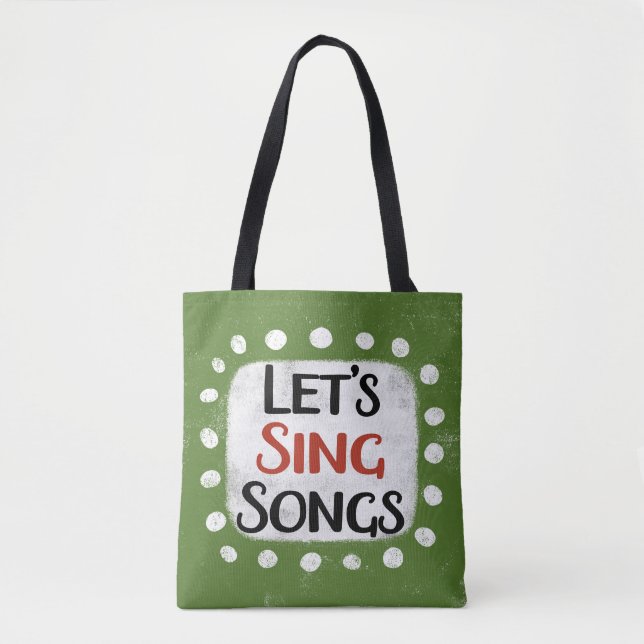 Chantons Sac fourre-tout de chansons (Devant)