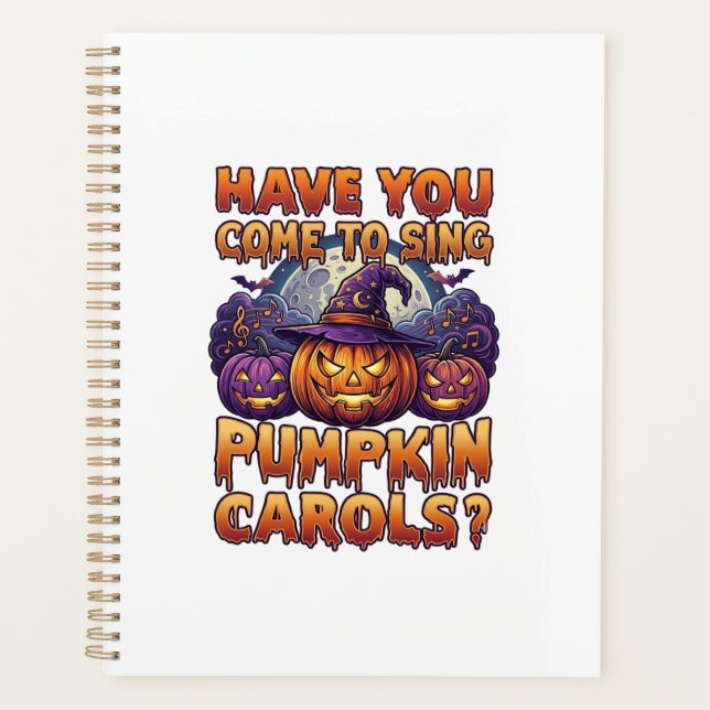 Chants de citrouille Chapeau de sorcière d'Hallowe (Devant)