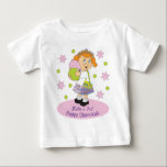 Chanukah Baby Fine Jersey habiller T-shirt<br><div class="desc">Chanukah/Hanoukka Baby Fine Jersey T-Shirt "Dress Up" Personnalisez en supprimant, "Happy" et "Retro Est 139 BCE" et remplacez par votre propre libellé. Choisissez un style de police, une couleur et une taille pour le texte. Merci de vous être arrêté et de faire du shopping par ! Très apprécié. Ce design...</div>