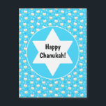 Chanukah Jelly Doughnut Etoiles juives Snowflakes<br><div class="desc">Ce ruban fait un joli ajout à votre emballage cadeau Chanukah. Ou l'utiliser avec du papier couleur solide comme contraste. Sacs cadeaux,  ballotins et papier d'emballage correspondants disponibles.</div>
