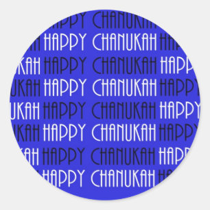 Chanukah oh Chanukah Stickers
