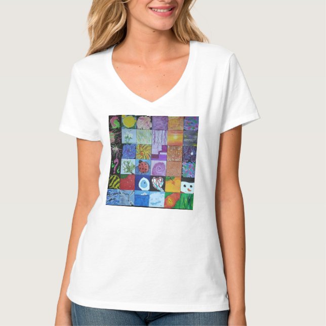 Chaos 36 Mini Drop T-Shirt pour femmes (Devant)