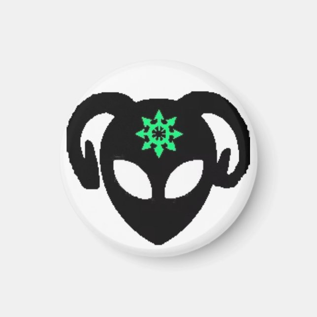 Chaos Alien Avatar Magnet (Devant)