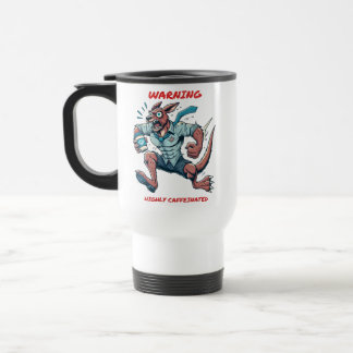 Chaos alimenté par la caféine - Mug de voyage