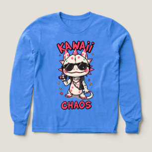Chaos Mignon Lunettes de soleil Axolotl Cool Cuir