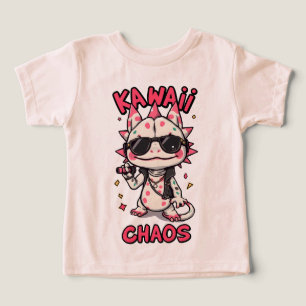 Chaos Mignon Lunettes de soleil Axolotl Cool Cuir