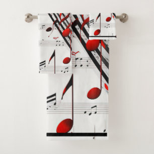 Chaos Musical Classique Rouge Blanc et Noir
