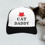 Chapeau casquette de Chat Daddy<br><div class="desc">Chat Daddy casquette Trucker Le chapeau peut être un grand cadeau pour n'importe quel amoureux des chats.</div>