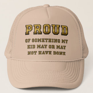Chapeau casquette drôle fier de mon enfant