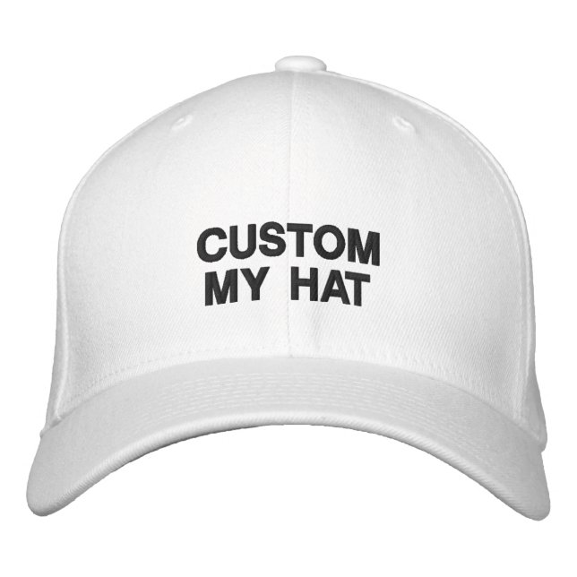 Chapeau de camion customisé, Casquette de baseball (Devant)