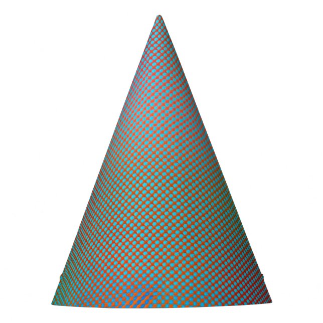 Chapeau de fête à points hologramme (Devant)