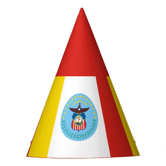 Chapeau de Fête avec Drapeau de Columbus, Ohio (Devant)