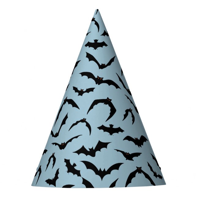 Chapeau de fête Chauves-souris d'Halloween (Devant)