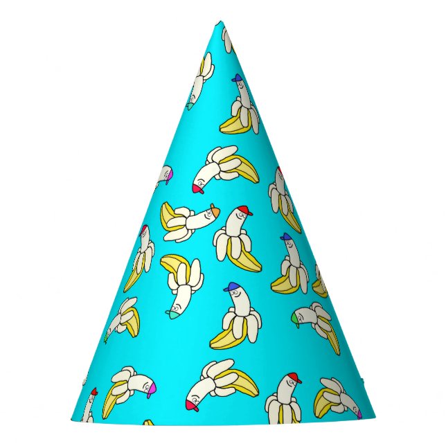 Chapeau de fête Cool Bananas (Devant)