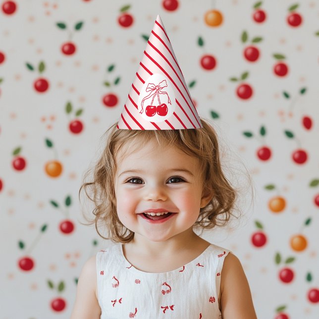 Chapeau de fête d'anniversaire Cerise sur le dessu (Créateur téléchargé)