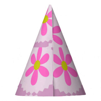 Chapeau de fête d'anniversaire fleur de marguerite