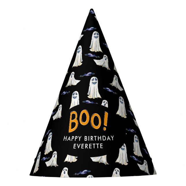 Chapeau de fête d'anniversaire Halloween motif cha (Devant)