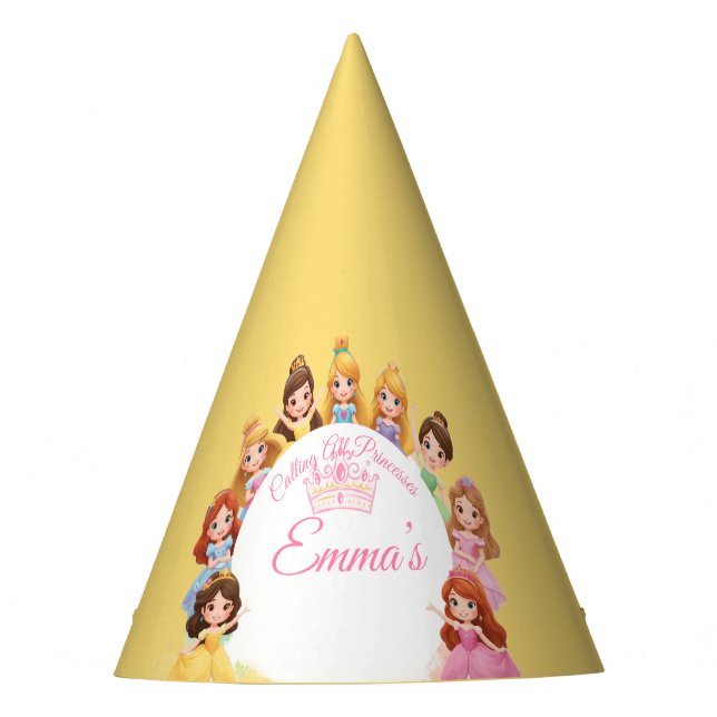 Chapeau de fête d'anniversaire personnalisable pou (Devant)