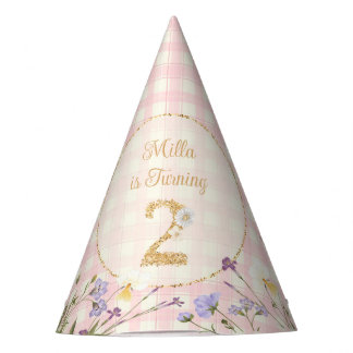 Chapeau de fête d'anniversaire personnalisé de lap