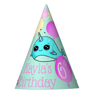 Chapeau de fête d'anniversaire personnalisé de nar