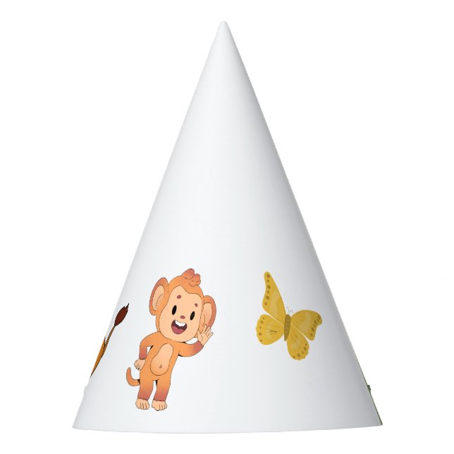 Chapeau de fête d'anniversaire pour enfants avec a (Devant)