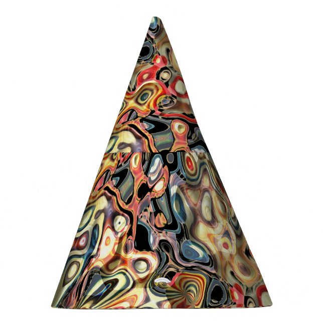Chapeau de fête d'art abstrait (Droite)