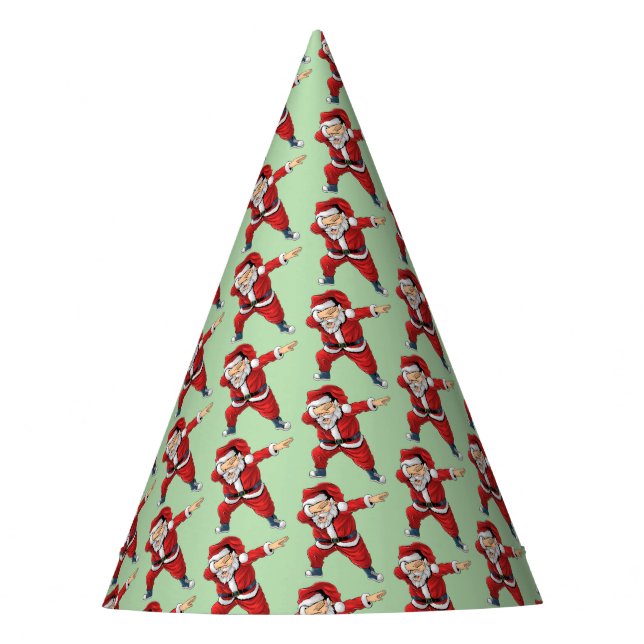 Chapeau de fête de Père Noël dansant (Devant)