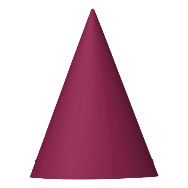 Chapeau de fête violet grenade (Devant)