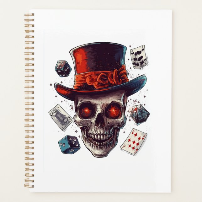 Chapeau de magicien crânien (Devant)