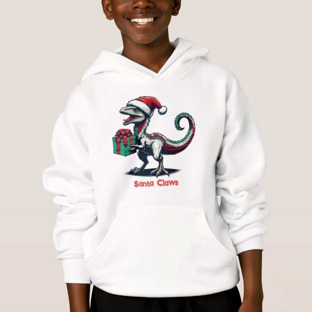 Chapeau de Noël de Santa raptor (Devant)