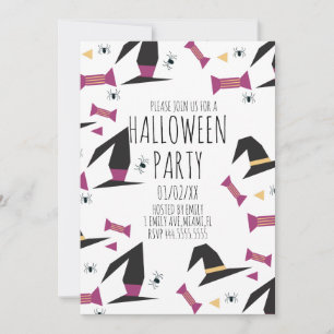 Chapeau de sorcière araignée pour fête d'Halloween