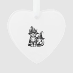 Chapeau de sorcière de chat mignon Citrouille Hall