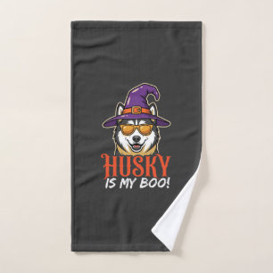 Chapeau De Sorcière De Mon Boo Husky D'Halloween