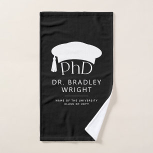 Chapeau doctoral personnalisé de doctorat pour la 