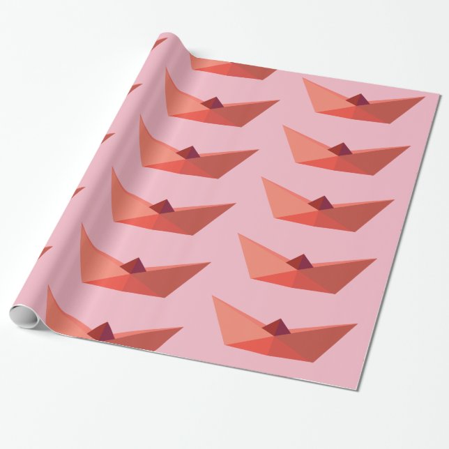 Chapeau en origami  Papier cadeau (Déroulé)