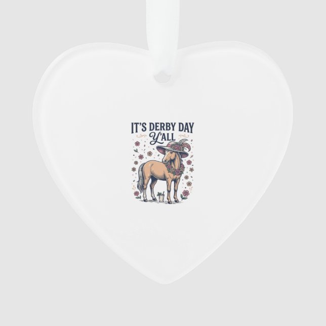 Chapeau Floral de Cheval de Derby Day Y’all (devant)