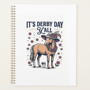 Chapeau floral de cheval de Derby Day Y’all