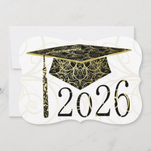 Chapeau floral noir et or Carte 2026