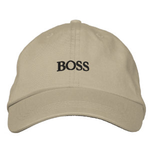 Chapeaux Casquettes en coton brodé avec texte impr