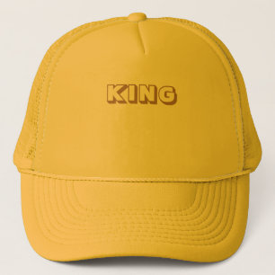 Chapeaux de camionnette jaune et jaune Casquettes