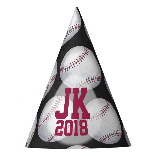 Chapeaux De Fètes 07of12 Casquettes de la fête de baseball sur mesur (Devant)