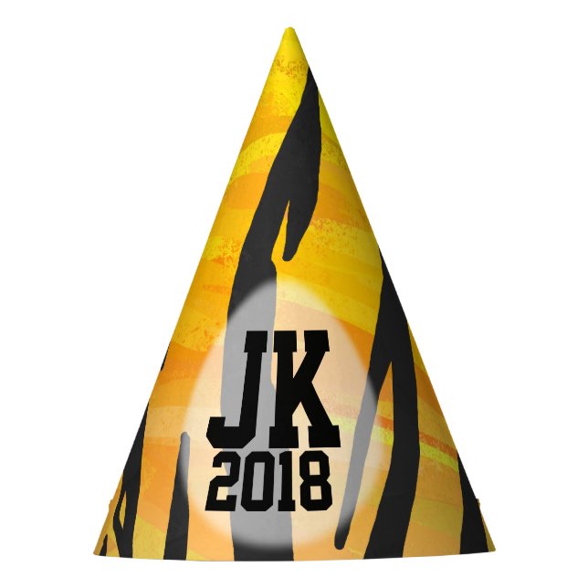 Chapeaux De Fètes 07of12 Casquettes du Tiger Party sur mesure (Devant)