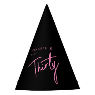 Chapeaux De Fètes 30e trentaine trentième anniversaire moderne