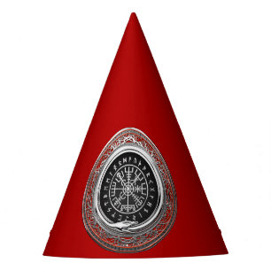 Chapeaux De Fètes [510] Vegvisir - Viking Silver Magic Runic Compass